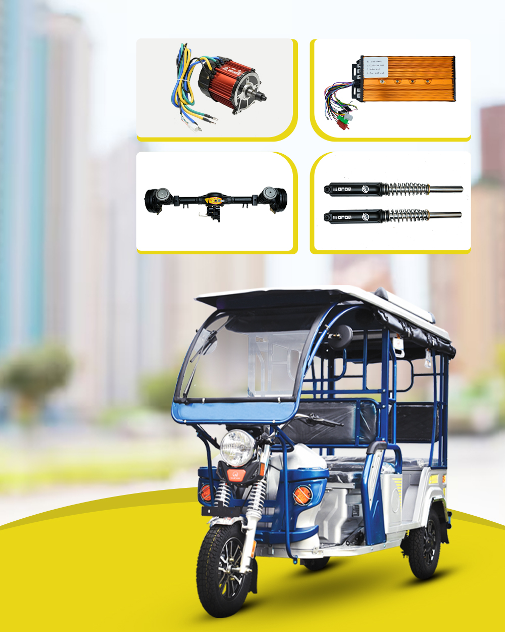 E Rickshaw Spare Parts Bihar